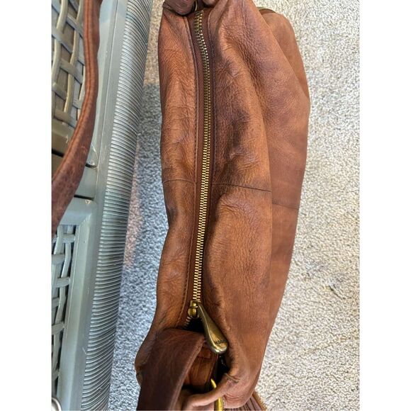 HOBO Tan leather shoulder bag, $225 - Picture 10 of 10